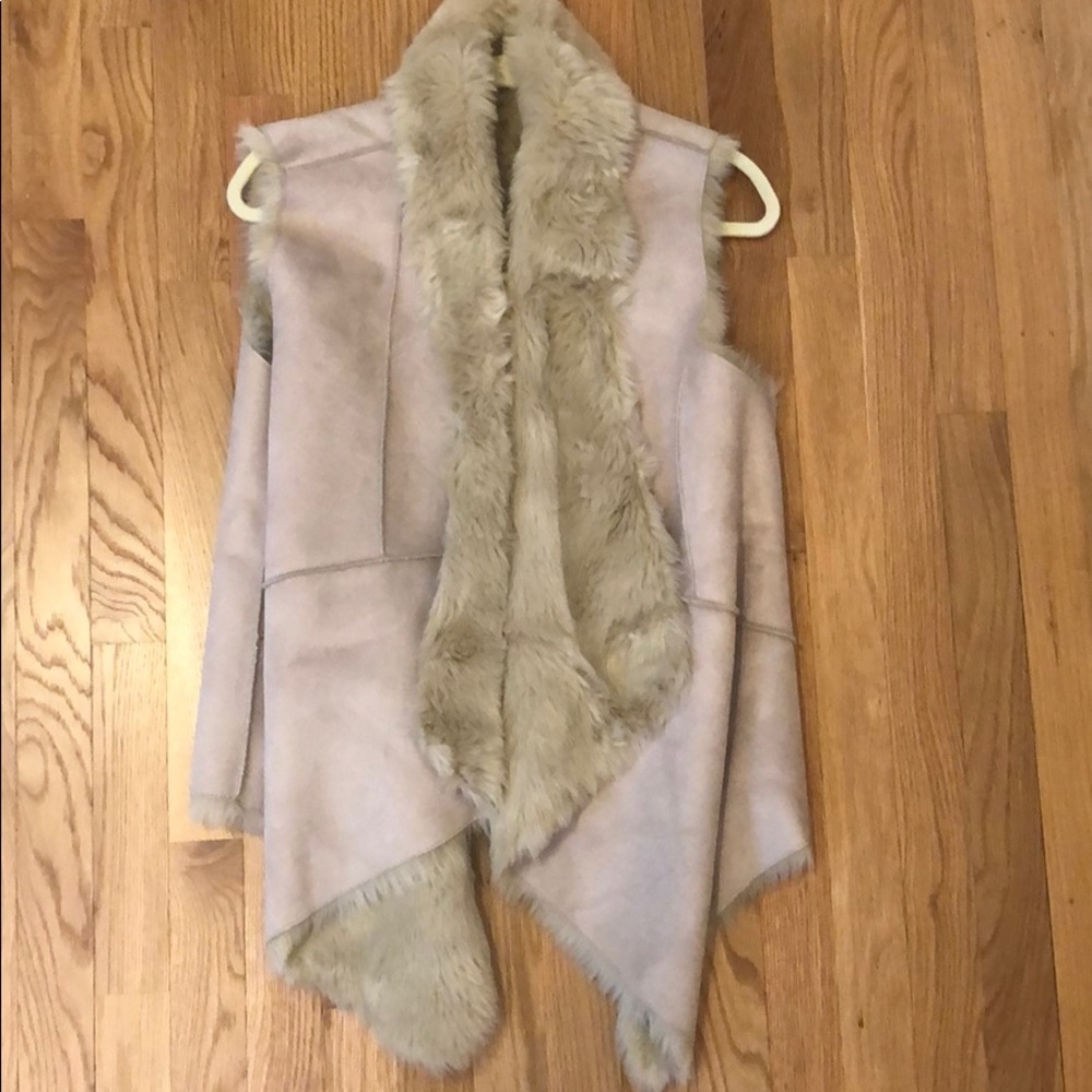 Anthropology Reversible Fur Vest